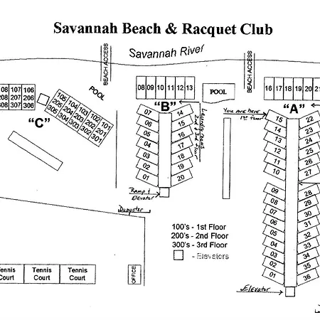 Savannah Beach & Racquet Club 303A-2